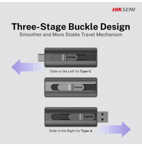 Clé USB double connectique Hiksemi S560 1 To USB-A / USB-C (HS-USB-S560-1TB-U3)