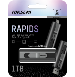 Clé USB double connectique Hiksemi S560 1 To USB-A / USB-C (HS-USB-S560-1TB-U3)