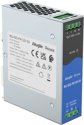 Bloc d’alimentation industriel Reyee PSU 120W pour RG-NIS2100 switch (RG-NIS-PA120-54)