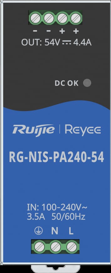 Bloc d’alimentation industriel Reyee PSU 240W pour RG-NIS2100 switch (RG-NIS-PA240-54)