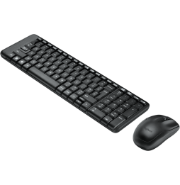Ensemble clavier et souris sans fil Logitech MK220 - AZERTY (920-003160)