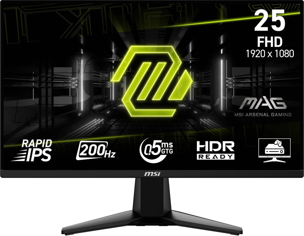MSI MAG 255F E20 Full HD 25" Monitor (9S6-3BC21M-057) — image 1
