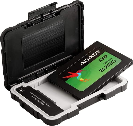 Boitier disque dur externe Adata ED600 HDD / SSD USB 3.1 (AED600-U31-CBK)