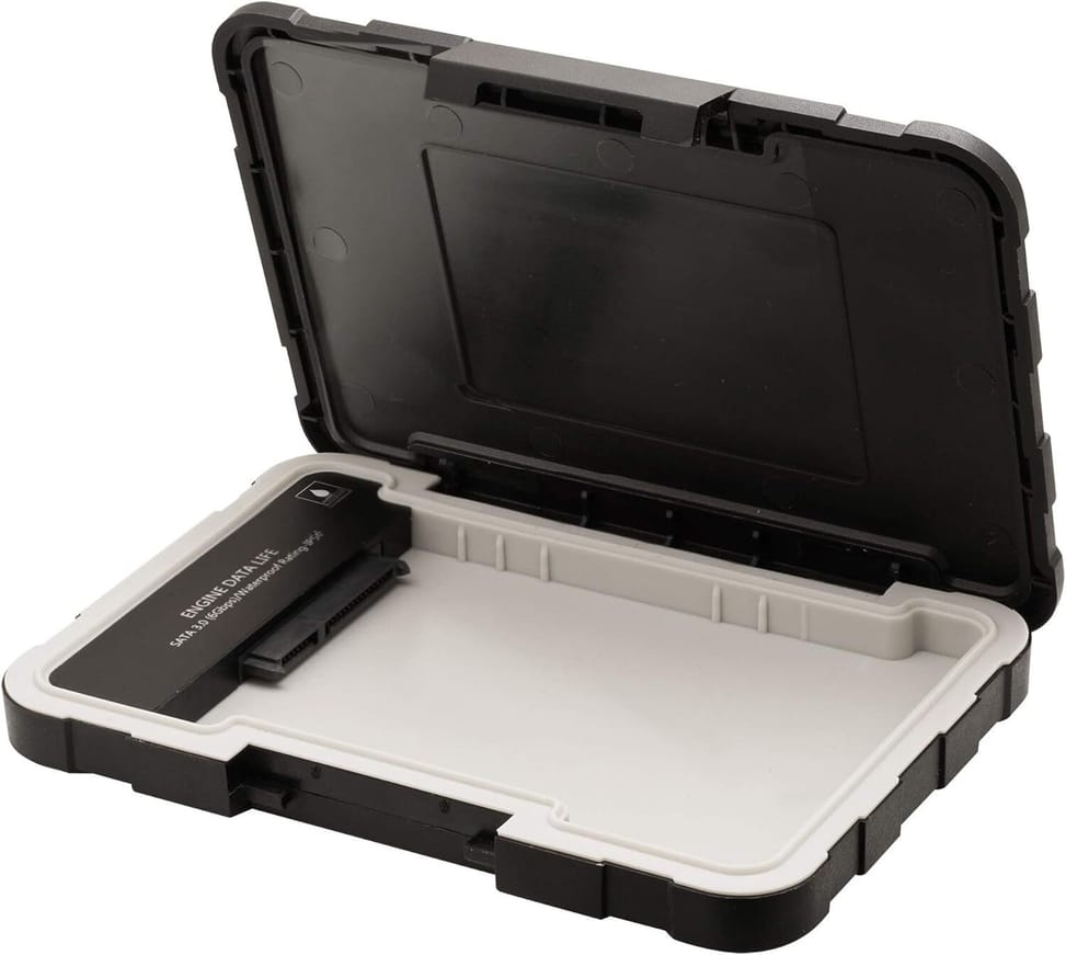 Adata ED600 HDD / SSD USB 3.1 External Hard Drive Enclosure (AED600-U31-CBK) — image 2