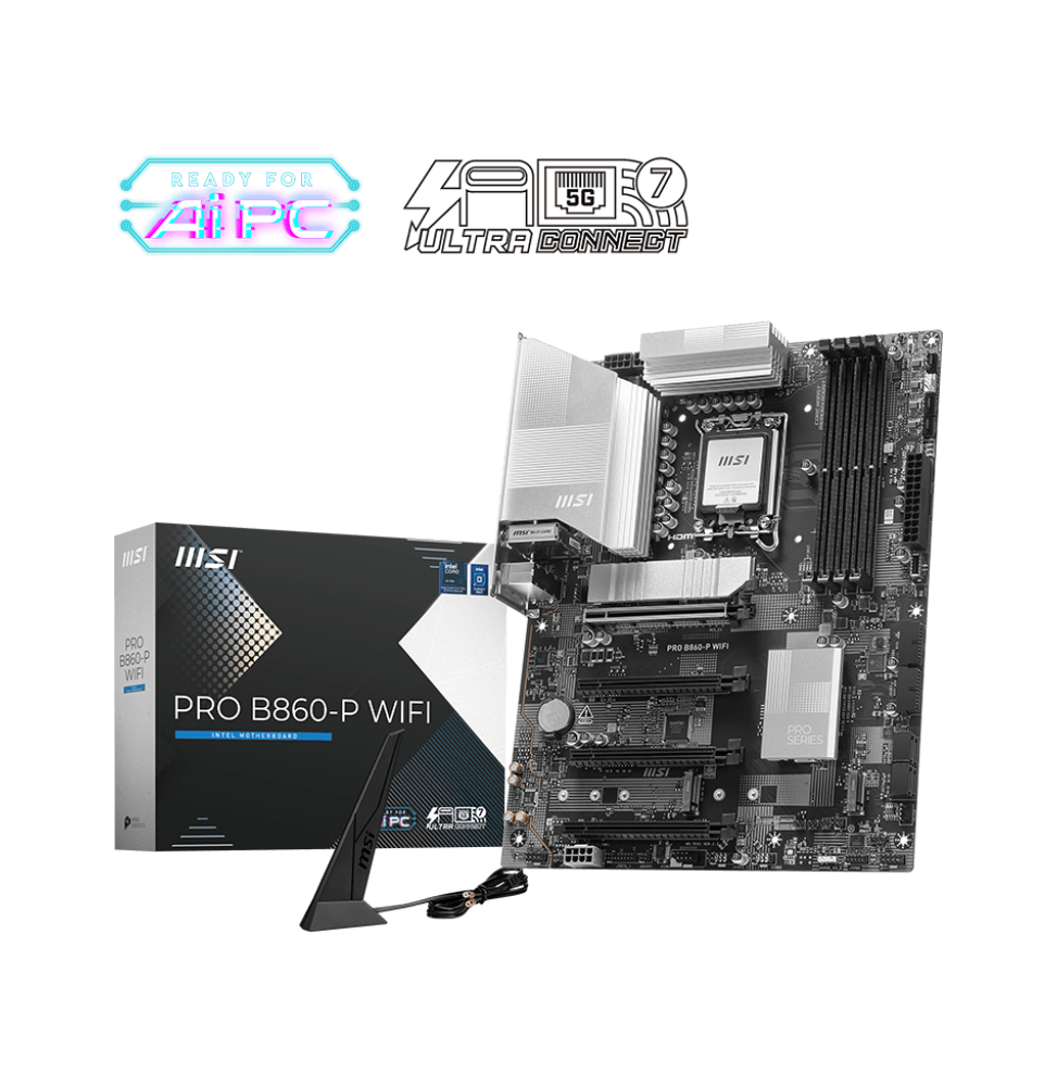 Carte Mère MSI PRO B860-P WIFI (911-7E41-001)