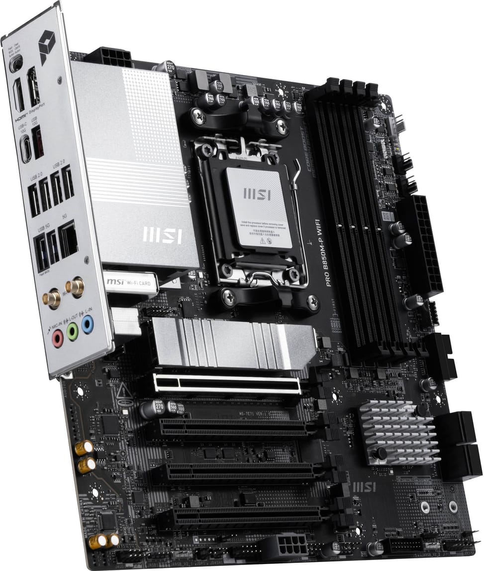 MSI PRO B850M-P WIFI Motherboard (911-7E71-001) — image 3