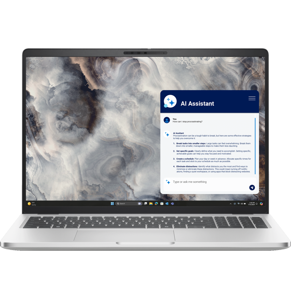 Ordinateur Portable Dell Pro16 Plus PB16250 (DP16P-U5V-FD)
