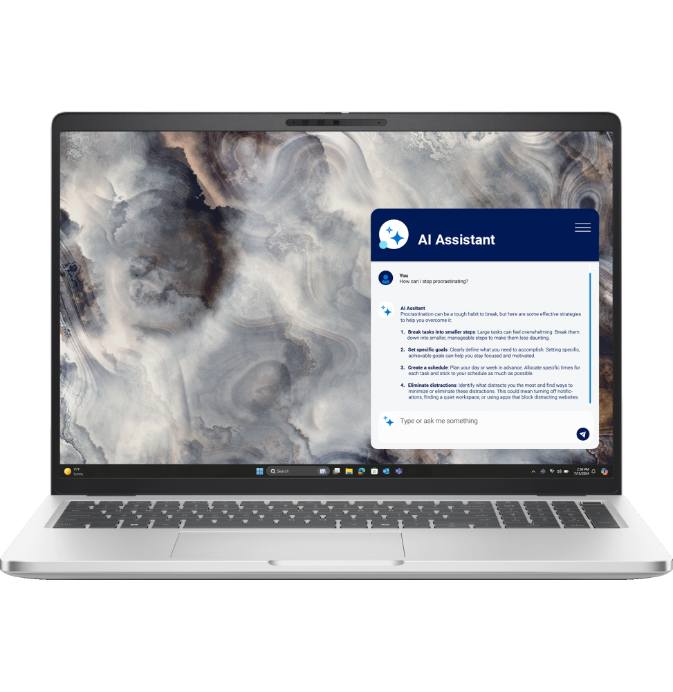 Ordinateur Portable Dell Pro16 Plus PB16250 (DP16P-U7V-W)