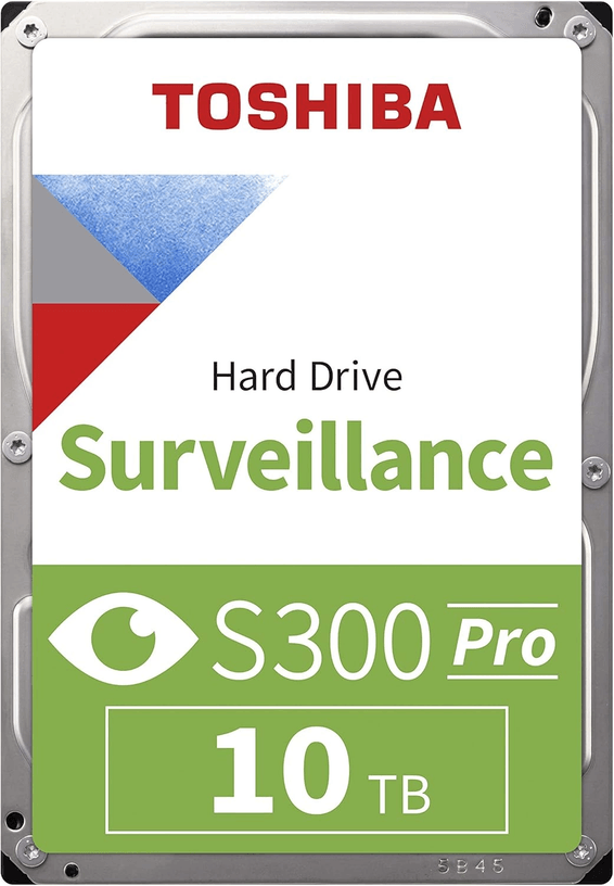 Disque dur interne 3.5" Toshiba S300 Pro 10 To pour Video Surveillance (MD10ADA10TV)