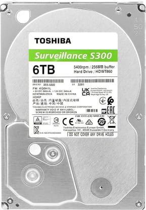 Disque dur interne 3.5" Toshiba S300 6 To pour Video Surveillance (HDWT860UZSVA) — image 2