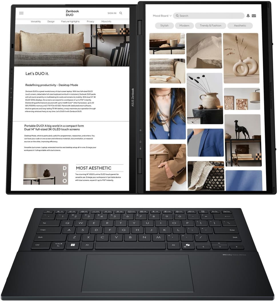 Ordinateur portable Asus Zenbook Duo (UX8406CA-QL048W) — image 1