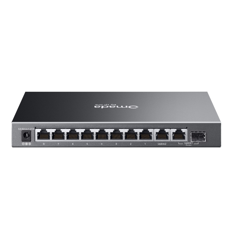 Easy switch administrable TP Link ES210GP Omada 10 ports Gigabit avec 8 ports PoE+