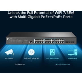 Switch Administrable JetStream TP Link SG3428XPP-M2 (SG3428XPP-M2)
