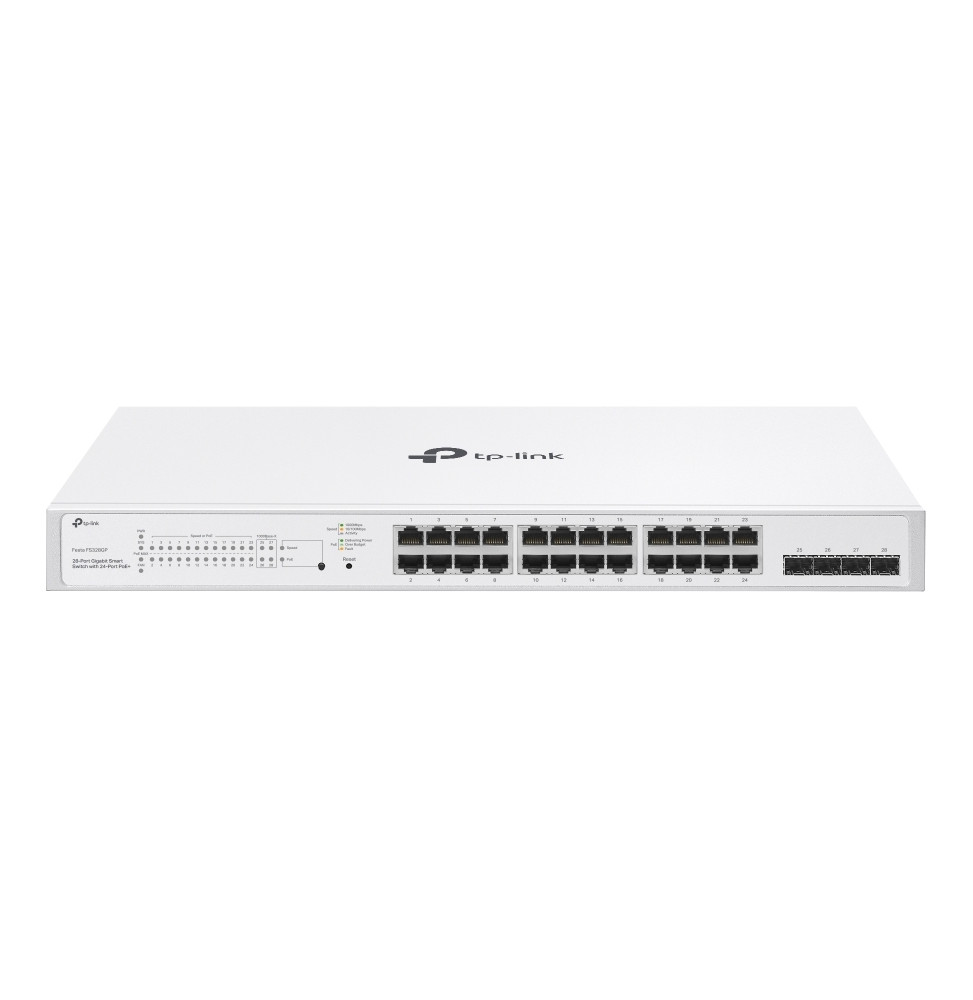 Easy switch administrable TP Link Festa FS328GP Gigabit 28 ports avec 24 ports PoE+