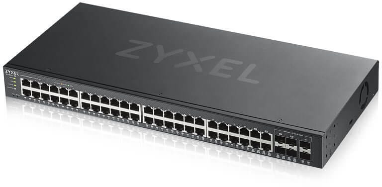 جهاز Switch مُدار Zyxel ZY-GS192048V2 48 منفذ 2SFP (GS1920-48V2-EU0101F) — صورة 3