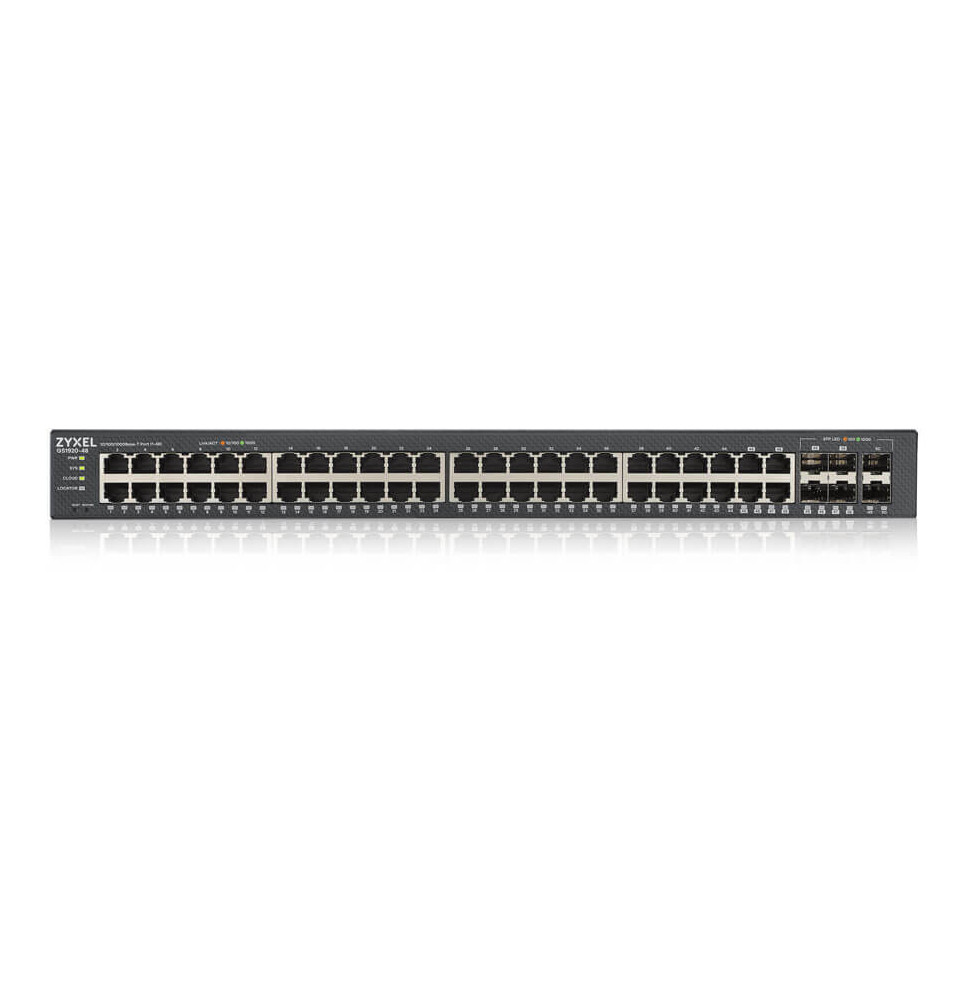 Switch Administrable Zyxel ZY-GS192048V2 48ports 2SFP (GS1920-48V2-EU0101F)