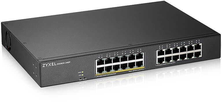 Switch Administrable Zyxel GS1900-24 PoE 24 ports GbE L2 (GS1900-24EP-EU0101F) — image 2