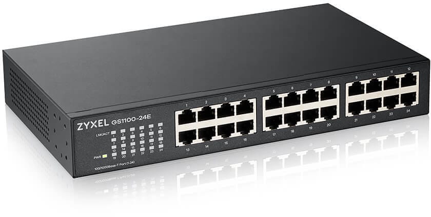 Switch non administré Zyxel GS1100-24E 24 ports Gigabit v3 (GS1100-24E-EU0103F) — image 2