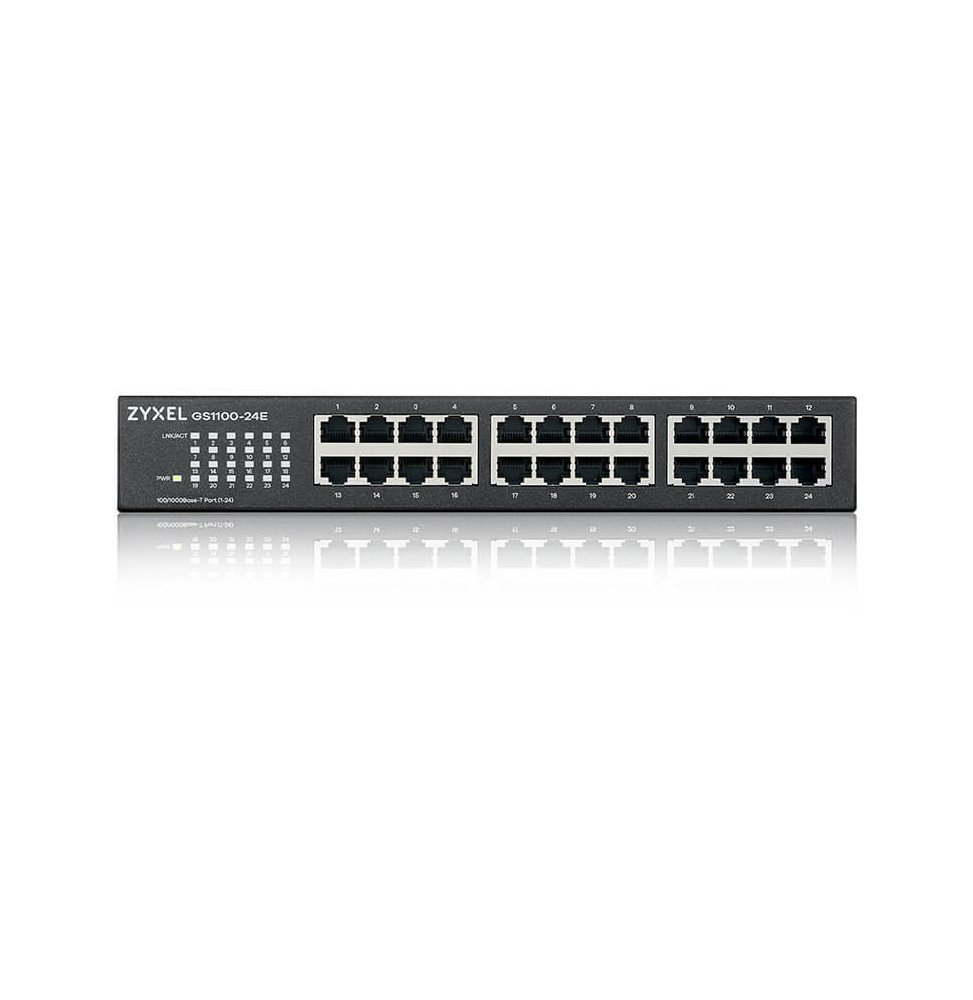 Switch non administré Zyxel GS1100-24E 24 ports Gigabit v3 (GS1100-24E-EU0103F)