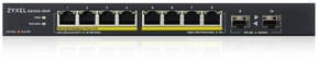 Switch non administré Zyxel GS1100-10HPv2 PoE 8ports Gigabit 2SFP (GS1100-10HP-EU0102F)