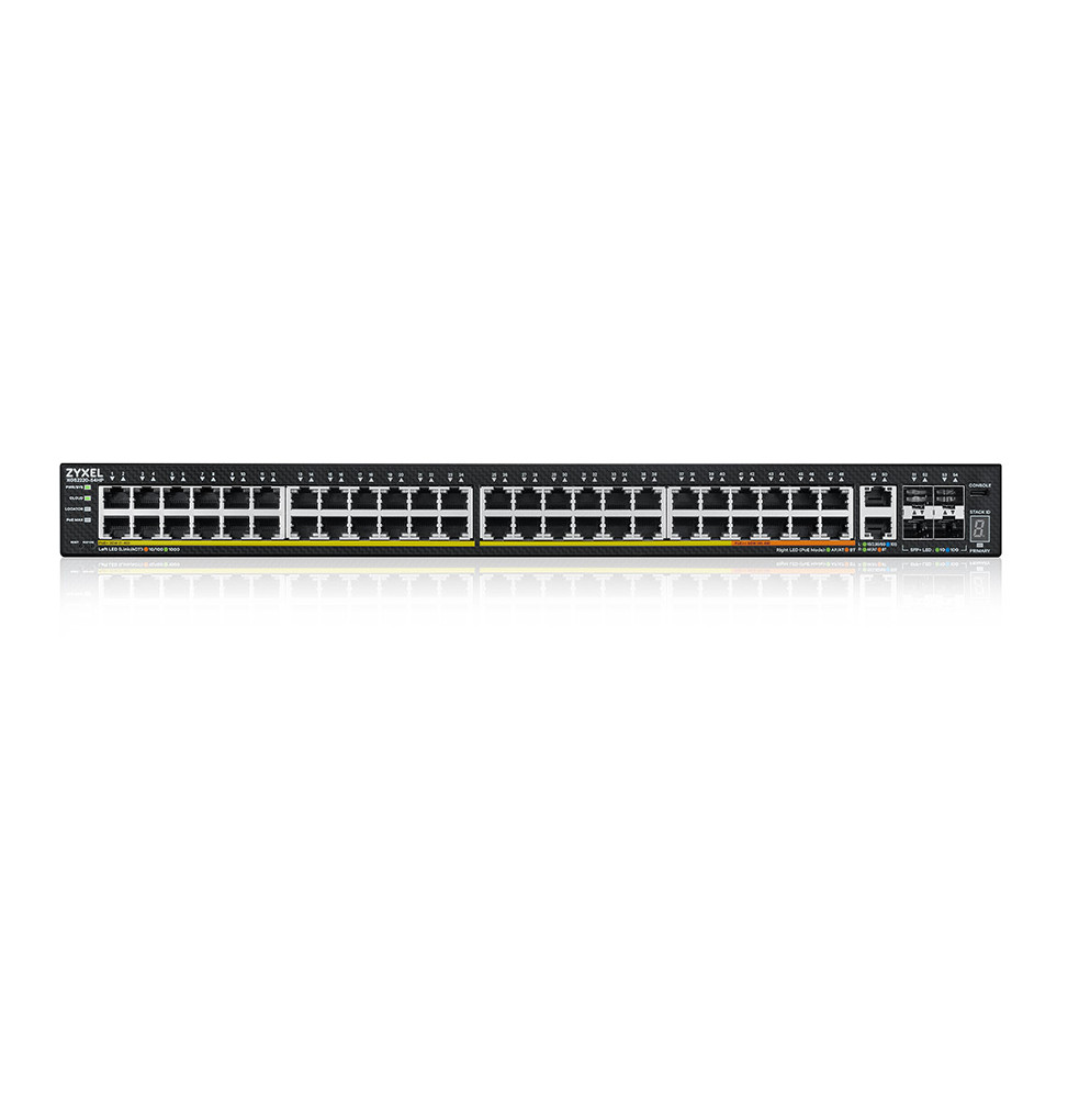 Switch Administrable Zyxel XGS2220-54HP 48 ports Gigabit PoE L3 4SFP (XGS2220-54HP-EU0101F)