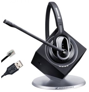 Micro casque sans fil monaural à double connexion Epos DW Pro 1 ML (1000533)