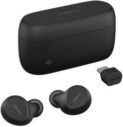 Écouteurs Bluetooth Jabra Evolve2 Buds USB-C MS avec boîtier chargeur sans fil (20797-999-889)