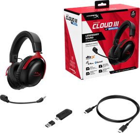 Casque gaming sans fil Bluetooth HyperX Cloud III S (A59Z0AA) — image 7