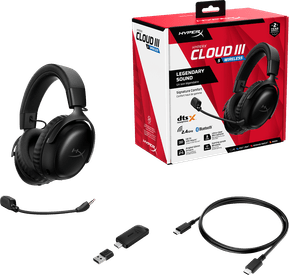 Casque gaming sans fil Bluetooth HyperX Cloud III S (A59YZAA) — image 7