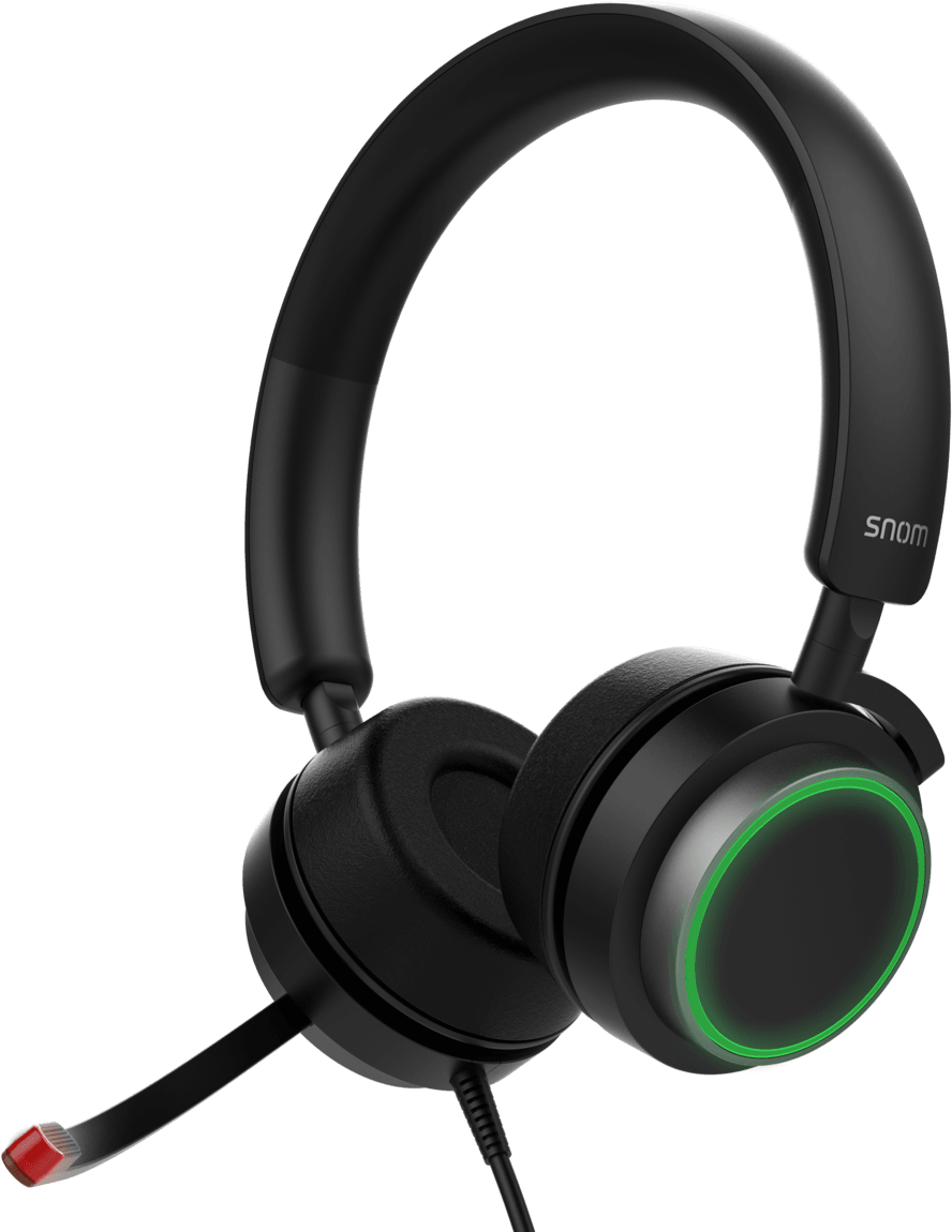 Micro-casque filaire Snom A330D - Jack 3,5mm / USB (00004598) — image 3