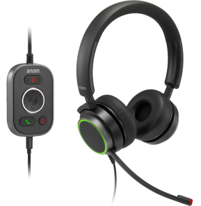 Micro-casque filaire Snom A330D - Jack 3,5mm /...