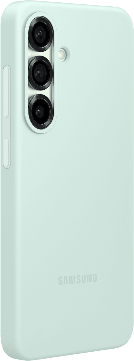 Étui Samsung en silicone pour Galaxy S25 - Mint (EF-PS931CMEGWW) — image 2