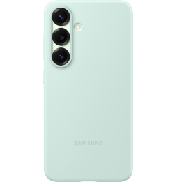 Étui Samsung en silicone pour Galaxy S25 - Mint (EF-PS931CMEGWW)