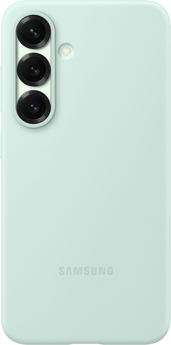 جراب سيليكون Samsung لـ Galaxy S25 - نعناعي (EF-PS931CMEGWW) — صورة 1