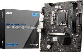 Carte Mère MSI PRO H610M-G WIFI DDR4 (911-7D46-222)