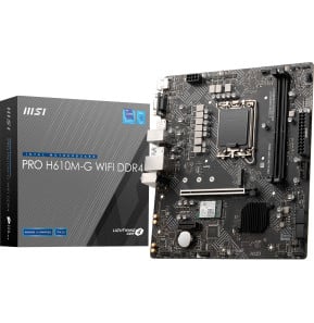 Carte Mère MSI PRO H610M-G WIFI DDR4 (911-7D46-222)