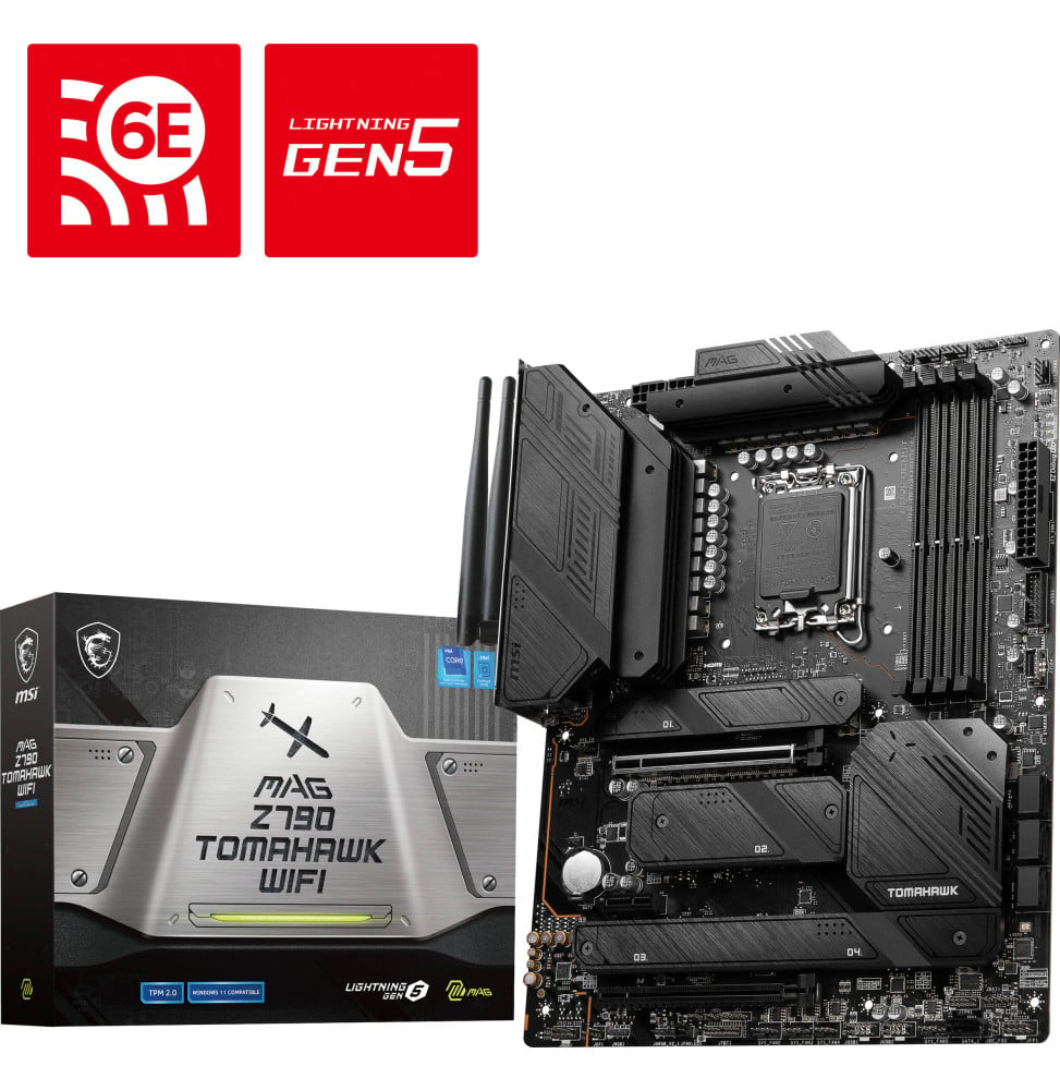 Carte Mère MSI MAG Z790 TOMAHAWK WIFI (911-7D91-046)