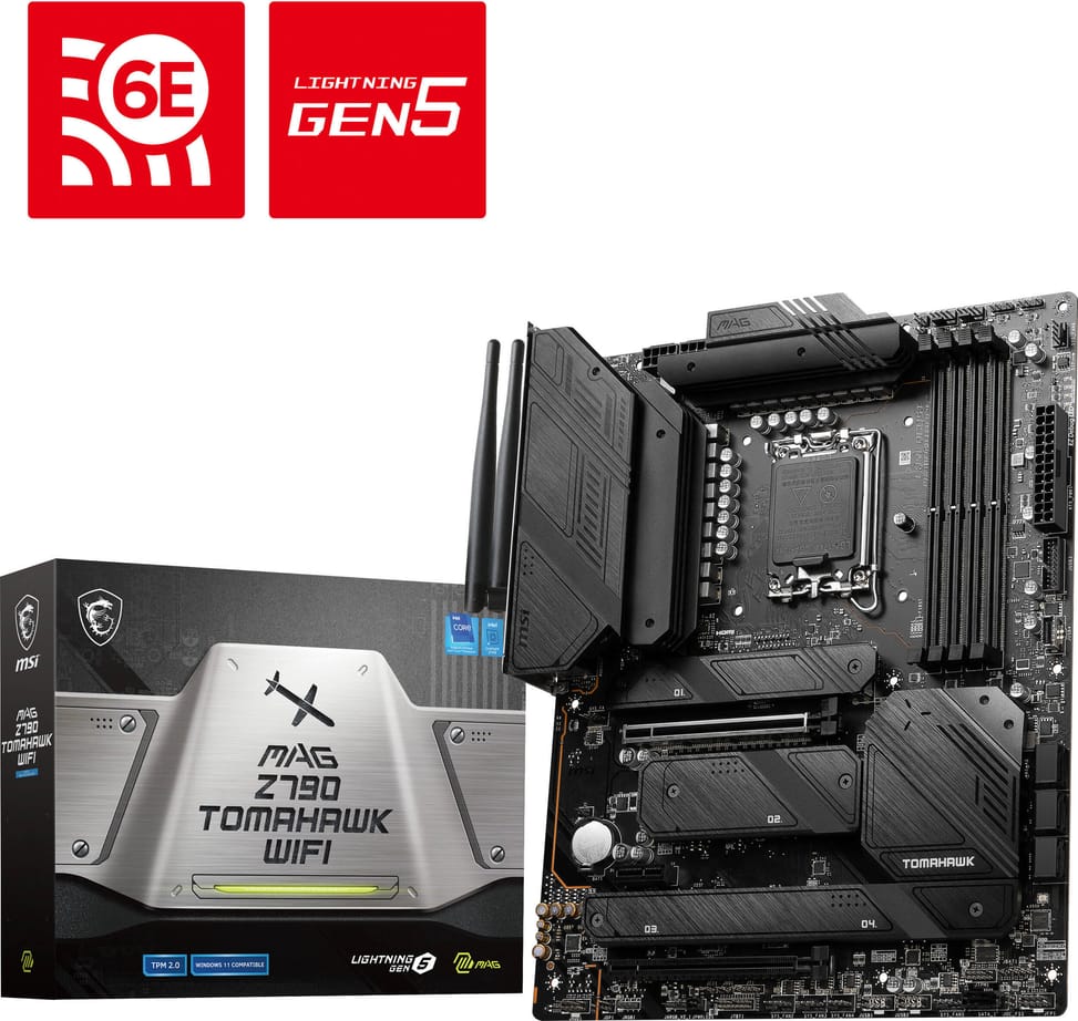 MSI MAG Z790 TOMAHAWK WIFI Motherboard (911-7D91-046) — image 1