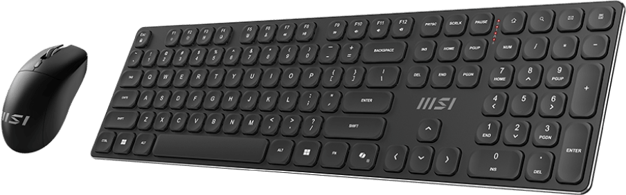 MSI FORGE K210 Wireless Keyboard and Mouse Combo - Qwerty (S11-43US221-Y92) — image 4