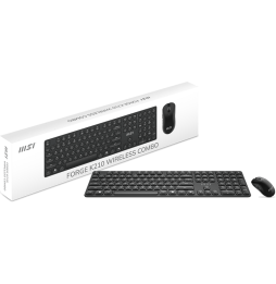 Ensemble clavier et souris sans fil MSI FORGE K210 - Qwerty (S11-43US221-Y92)