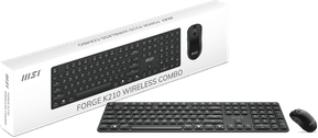 Ensemble clavier et souris sans fil MSI FORGE K210 - Qwerty (S11-43US221-Y92) — image 5