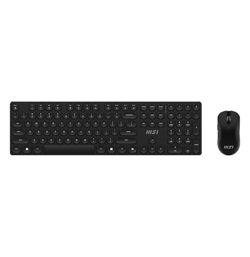 Ensemble clavier et souris sans fil MSI FORGE K210 - Qwerty (S11-43US221-Y92)