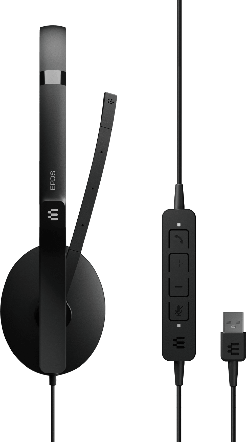 سماعة رأس بميكروفون سلكية Epos Impact Adapt 160 USB II (1000915) — صورة 3
