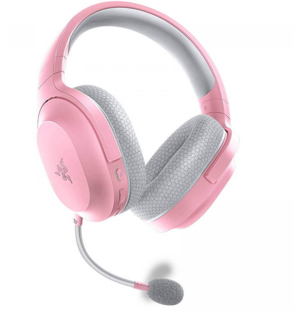 Casque gaming Bluetooth Razer Barracuda X - Quartz Pink (RZ04-04430300-R3M1)