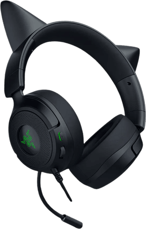 Casque gaming Razer Kraken Kitty V3 X Noir - Jack 3,5 mm (RZ04-05350200-R3M1) — image 2