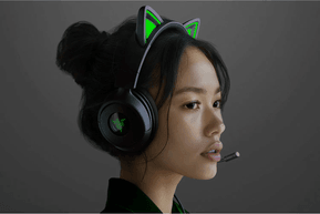 Casque gaming Razer Kraken Kitty V3 X Noir - Jack 3,5 mm (RZ04-05350200-R3M1) — image 4