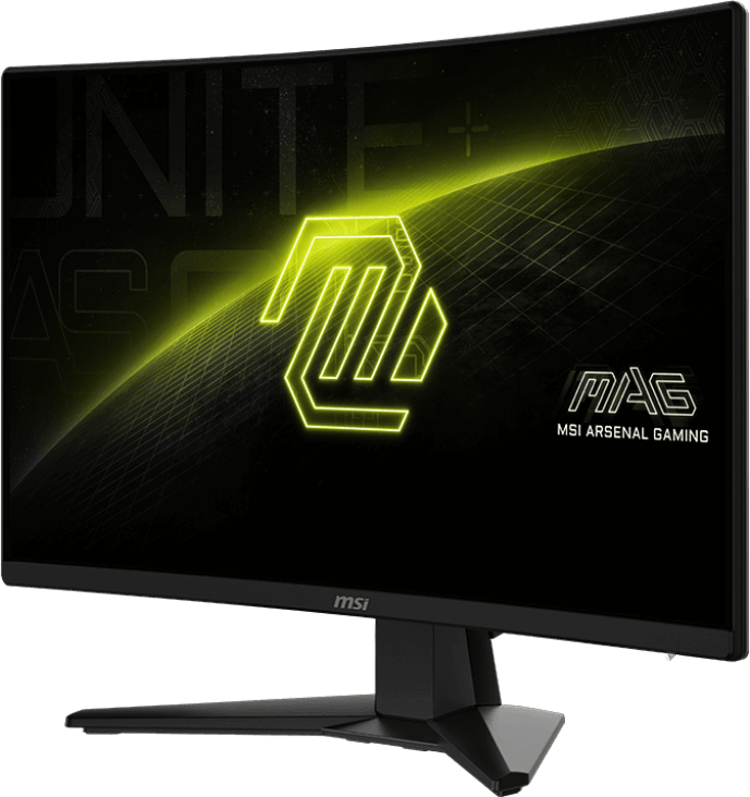 Écran incurvé Gaming 24" Full HD MSI MAG 242C (9S6-3BC31T-001) — image 3