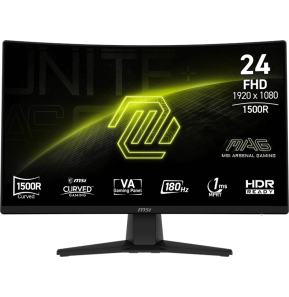Écran incurvé Gaming 24" Full HD MSI MAG 242C...