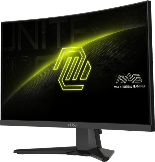 Écran incurvé Gaming 24" Full HD MSI MAG 244C (9S6-3BB31H-029) — image 3
