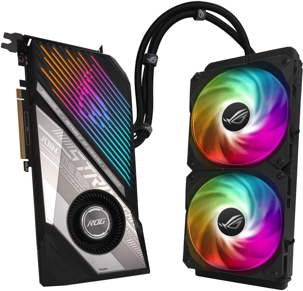 بطاقة رسومية Asus ROG Strix LC Radeon™ RX 6900 XT 16 GB (90YV0GF1-M0NM00) — صورة 4
